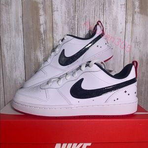 Nike Court Low GS White Pink Grey